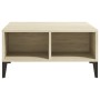 Mesa de centro madera contrachapada roble Sonoma 60x60x30 cm de vidaXL, Mesas de centro - Ref: Foro24-805989, Precio: 50,89 €...