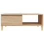 Mesa de centro madera contrachapada roble Sonoma 90x60x35 cm de vidaXL, Mesas de centro - Ref: Foro24-805998, Precio: 61,99 €...