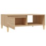 Mesa de centro madera contrachapada roble Sonoma 90x60x35 cm de vidaXL, Mesas de centro - Ref: Foro24-805998, Precio: 61,99 €...