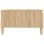 Mesa de centro madera contrachapada roble Sonoma 90x60x35 cm de vidaXL, Mesas de centro - Ref: Foro24-805998, Precio: 61,99 €...