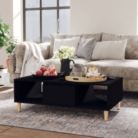 Black plywood coffee table 103.5x60x35 cm by vidaXL, Coffee table - Ref: Foro24-806014, Price: 75,94 €, Discount: %