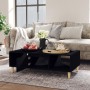 Black plywood coffee table 103.5x60x35 cm by vidaXL, Coffee table - Ref: Foro24-806014, Price: 75,82 €, Discount: %