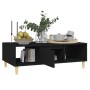 Black plywood coffee table 103.5x60x35 cm by vidaXL, Coffee table - Ref: Foro24-806014, Price: 75,82 €, Discount: %