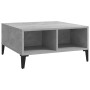 Concrete gray plywood coffee table 60x60x30 cm by vidaXL, Coffee table - Ref: Foro24-805990, Price: 45,75 €, Discount: %