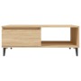 Mesa de centro madera contrachapada color roble 90x60x35 cm de vidaXL, Mesas de centro - Ref: Foro24-806007, Precio: 64,88 €,...