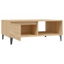 Mesa de centro madera contrachapada color roble 90x60x35 cm de vidaXL, Mesas de centro - Ref: Foro24-806007, Precio: 64,88 €,...