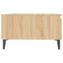 Mesa de centro madera contrachapada color roble 90x60x35 cm de vidaXL, Mesas de centro - Ref: Foro24-806007, Precio: 64,88 €,...