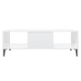 Glossy white plywood coffee table 103.5x60x35cm by vidaXL, Coffee table - Ref: Foro24-806028, Price: 54,57 €, Discount: %