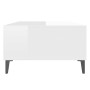 Glossy white plywood coffee table 103.5x60x35cm by vidaXL, Coffee table - Ref: Foro24-806028, Price: 54,57 €, Discount: %