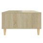 Oak-colored plywood coffee table 103.5x60x35 cm by vidaXL, Coffee table - Ref: Foro24-806016, Price: 54,99 €, Discount: %