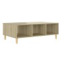 Oak-colored plywood coffee table 103.5x60x35 cm by vidaXL, Coffee table - Ref: Foro24-806016, Price: 54,99 €, Discount: %