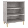 Aparador de madera contrachapada gris hormigón 57x35x70 cm de vidaXL, Aparadores - Ref: Foro24-806053, Precio: 43,99 €, Descu...