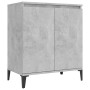 Concrete gray plywood sideboard 60x35x70 cm by vidaXL, Sideboards - Ref: Foro24-806080, Price: 54,40 €, Discount: %