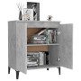 Concrete gray plywood sideboard 60x35x70 cm by vidaXL, Sideboards - Ref: Foro24-806080, Price: 54,40 €, Discount: %