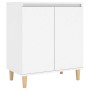 Sideboard mit weißen Sperrholzbeinen 60x35x70 cm von vidaXL, Sideboards - Ref: Foro24-806067, Preis: 81,61 €, Rabatt: %