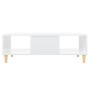 Glossy white plywood coffee table 103.5x60x35cm by vidaXL, Coffee table - Ref: Foro24-806019, Price: 74,16 €, Discount: %