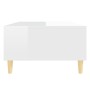 Glossy white plywood coffee table 103.5x60x35cm by vidaXL, Coffee table - Ref: Foro24-806019, Price: 74,16 €, Discount: %