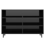 Glossy black plywood sideboard 103.5x35x70 cm by vidaXL, Sideboards - Ref: Foro24-806047, Price: 67,03 €, Discount: %