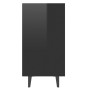 Glossy black plywood sideboard 103.5x35x70 cm by vidaXL, Sideboards - Ref: Foro24-806047, Price: 67,03 €, Discount: %