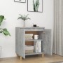 Concrete gray plywood sideboard and legs 60x35x70 cm by vidaXL, Sideboards - Ref: Foro24-806071, Price: 69,18 €, Discount: %