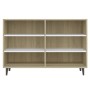 White and oak plywood sideboard 103.5x35x70 cm by vidaXL, Sideboards - Ref: Foro24-806045, Price: 75,72 €, Discount: %