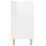 Sideboard and legs glossy white plywood 60x35x70 cm by vidaXL, Sideboards - Ref: Foro24-806073, Price: 79,10 €, Discount: %