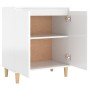 Sideboard and legs glossy white plywood 60x35x70 cm by vidaXL, Sideboards - Ref: Foro24-806073, Price: 79,10 €, Discount: %