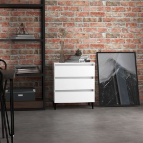 White plywood sideboard 60x35x69 cm by vidaXL, Sideboards - Ref: Foro24-806094, Price: 84,99 €, Discount: %