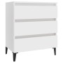 White plywood sideboard 60x35x69 cm by vidaXL, Sideboards - Ref: Foro24-806094, Price: 84,98 €, Discount: %