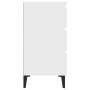 White plywood sideboard 60x35x69 cm by vidaXL, Sideboards - Ref: Foro24-806094, Price: 84,98 €, Discount: %