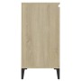 Aparador de madera contrachapada color roble Sonoma 60x35x70 cm de vidaXL, Aparadores - Ref: Foro24-806079, Precio: 60,90 €, ...