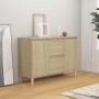 Engineered wood sideboard in Sonoma oak 101x35x70 cm by vidaXL, Sideboards - Ref: Foro24-806106, Price: 89,61 €, Discount: %