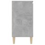 Concrete gray engineered wood sideboard 101x35x70 cm by vidaXL, Sideboards - Ref: Foro24-806107, Price: 79,50 €, Discount: %