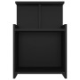 Black plywood nightstand 40x35x60 cm by vidaXL, Nightstands - Ref: Foro24-806177, Price: 33,32 €, Discount: %