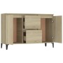 Sonoma oak plywood sideboard 104x35x70 cm by vidaXL, Sideboards - Ref: Foro24-806115, Price: 79,12 €, Discount: %