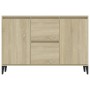 Aparador madera contrachapada color roble Sonoma 104x35x70 cm de vidaXL, Aparadores - Ref: Foro24-806115, Precio: 79,12 €, De...