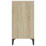 Aparador madera contrachapada color roble Sonoma 104x35x70 cm de vidaXL, Aparadores - Ref: Foro24-806115, Precio: 79,12 €, De...