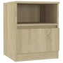 Nachttische 2 Stück Sonoma-Eichensperrholz 40x40x50 cm von vidaXL, Nachttische - Ref: Foro24-806164, Preis: 70,29 €, Rabatt: %