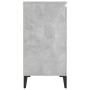 Aparador de madera contrachapada gris hormigón 104x35x70 cm de vidaXL, Aparadores - Ref: Foro24-806116, Precio: 85,52 €, Desc...