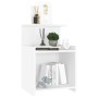 Bedside tables 2 pcs white plywood 40x35x60 cm by vidaXL, Nightstands - Ref: Foro24-806176, Price: 61,99 €, Discount: %