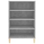 Aparador de madera contrachapada gris hormigón 57x35x90 cm de vidaXL, Aparadores - Ref: Foro24-806125, Precio: 49,92 €, Descu...