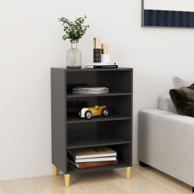 Gray plywood sideboard 57x35x90 cm by vidaXL, Sideboards - Ref: Foro24-806123, Price: 44,27 €, Discount: %