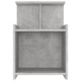 Bedside tables 2 units plywood gray concrete 40x35x60 cm by vidaXL, Nightstands - Ref: Foro24-806184, Price: 50,07 €, Discoun...