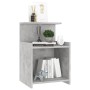 Bedside tables 2 units plywood gray concrete 40x35x60 cm by vidaXL, Nightstands - Ref: Foro24-806184, Price: 50,07 €, Discoun...