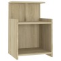 Sonoma oak plywood nightstand 40x35x60 cm by vidaXL, Nightstands - Ref: Foro24-806181, Price: 33,87 €, Discount: %