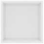 Mueble de pared para TV contrachapada blanco brillo 102x35x35cm de vidaXL, Muebles TV - Ref: Foro24-806244, Precio: 48,76 €, ...