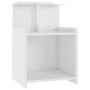 Nightstands 2 units glossy white plywood 40x35x60 cm by vidaXL, Nightstands - Ref: Foro24-806188, Price: 44,31 €, Discount: %