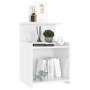 Nightstands 2 units glossy white plywood 40x35x60 cm by vidaXL, Nightstands - Ref: Foro24-806188, Price: 44,31 €, Discount: %