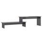 Mueble para TV madera contrachapada gris brillante 180x30x43 cm de vidaXL, Muebles TV - Ref: Foro24-806273, Precio: 37,99 €, ...