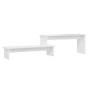 White plywood TV cabinet 180x30x43 cm by vidaXL, TV Furniture - Ref: Foro24-806265, Price: 36,14 €, Discount: %